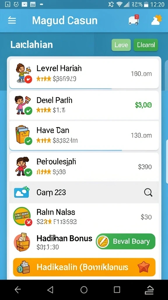 bara22 - Karakter unik yang bisa dimainkan dalam BARA22.