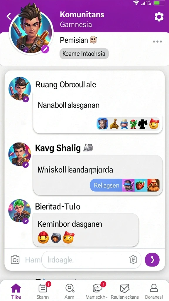 gim777 - Tampilan antarmuka yang menarik dan mudah dinavigasi.