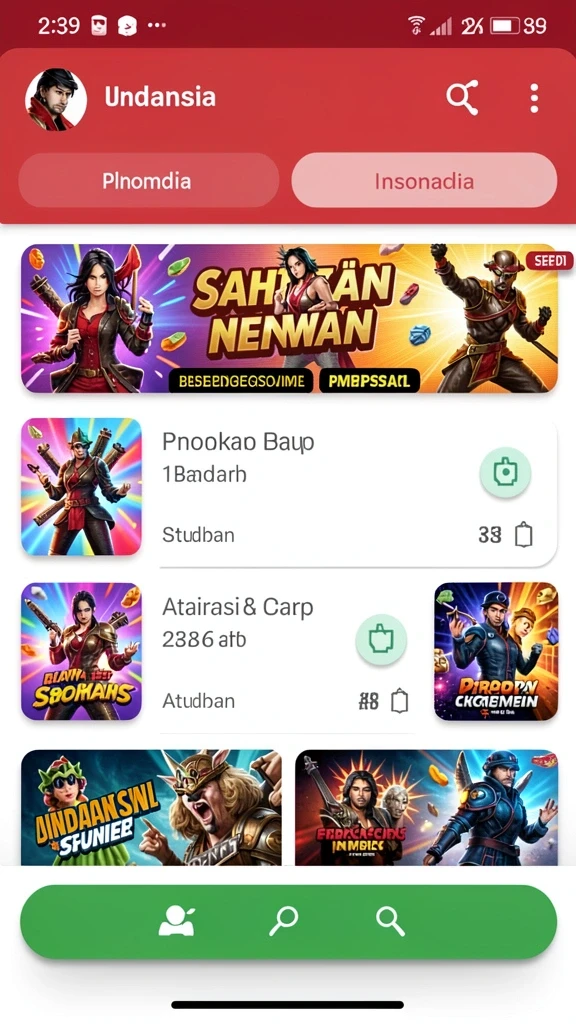 ollo4d - Tangkapan layar menunjukkan antarmuka multiplayer yang seru.