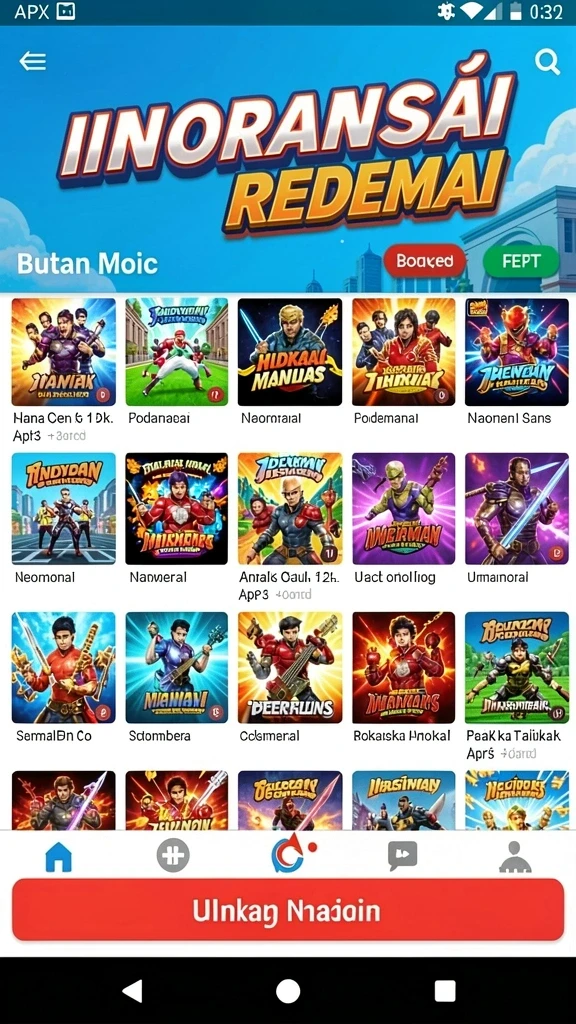 pgg68 - Tangkapan layar menampilkan grafis yang menawan dan detail karakter.
