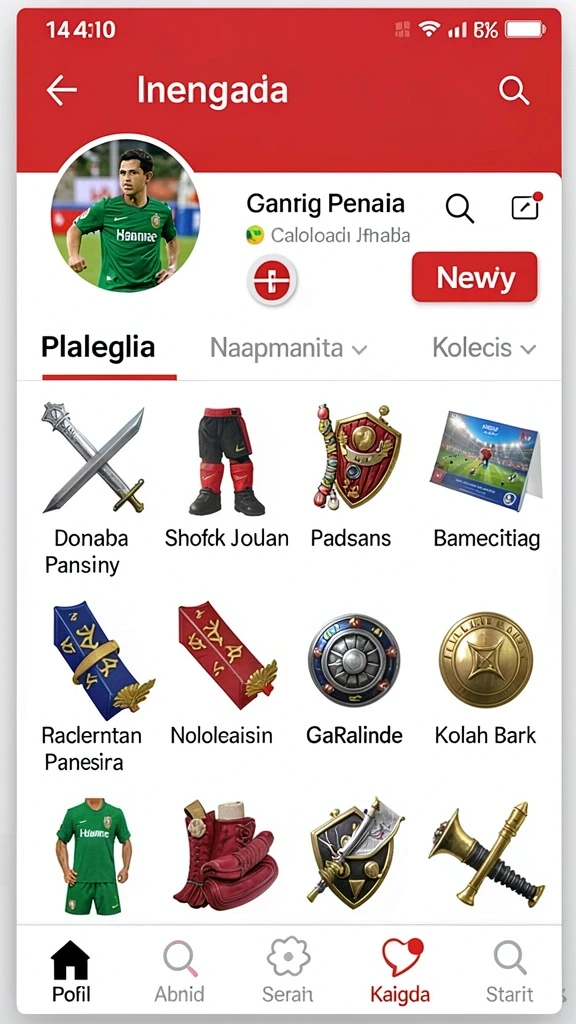 spinharta - Karakter-karakter unik yang bisa dipilih.